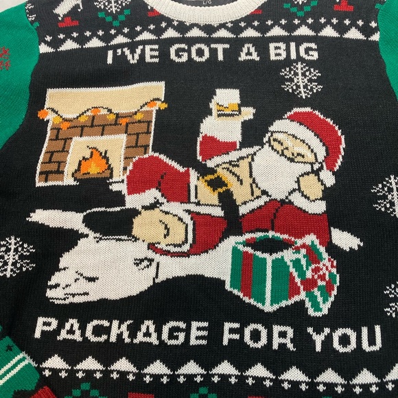 Men’s Ugly Christmas Sweater, size L/XL, NWT! - Picture 2 of 6